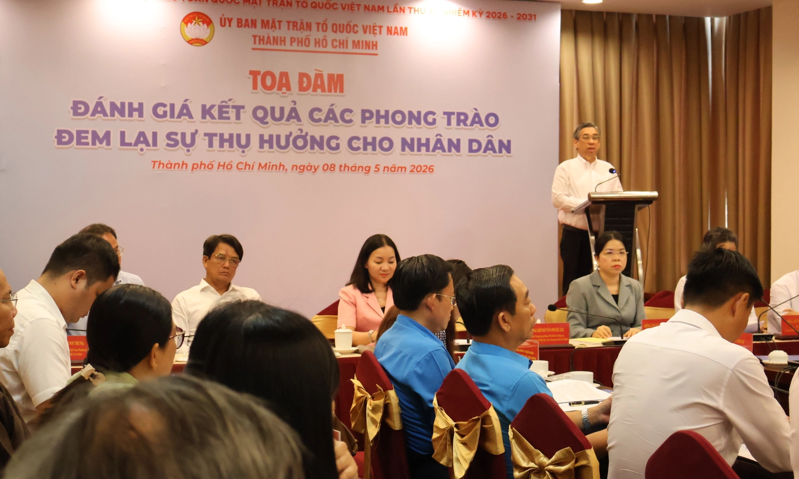 TPHCM đánh giá hiệu quả các phong trào vì Nhân dân