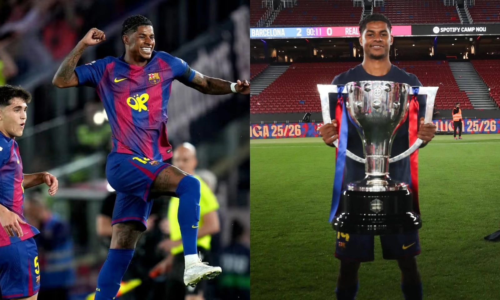 Vô địch La Liga, Rashford dõng dạc làm rõ tương lai với MU