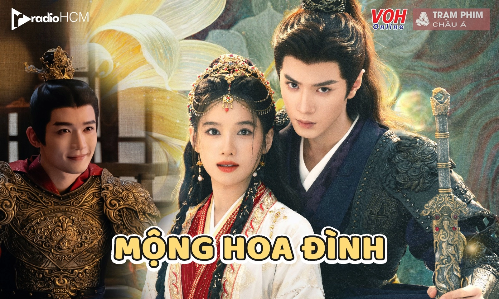 Dàn diễn viên Mộng Hoa Đình: Trương Tịnh Nghi, Trần Triết Viễn trong bi kịch tình yêu tay ba