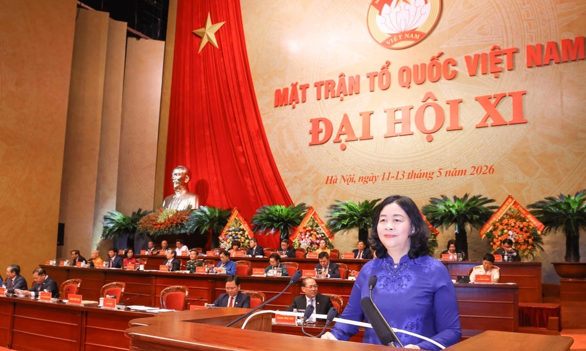 Bà Bùi Thị Minh Hoài tái đắc cử Chủ tịch Ủy ban Trung ương MTTQ Việt Nam