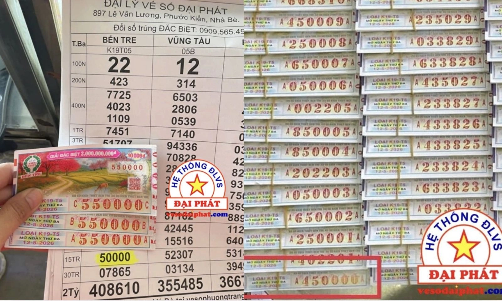 Nhiều khách tại TPHCM trúng số nhờ dãy số độc lạ 50000