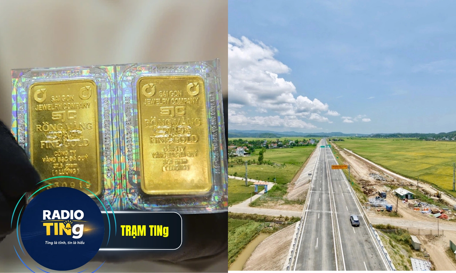 Điểm tin trưa 16/5: Giá vàng trong nước tiếp tục giảm|Thông xe cao tốc Chí Thạnh-Vân Phong ngày 18/5