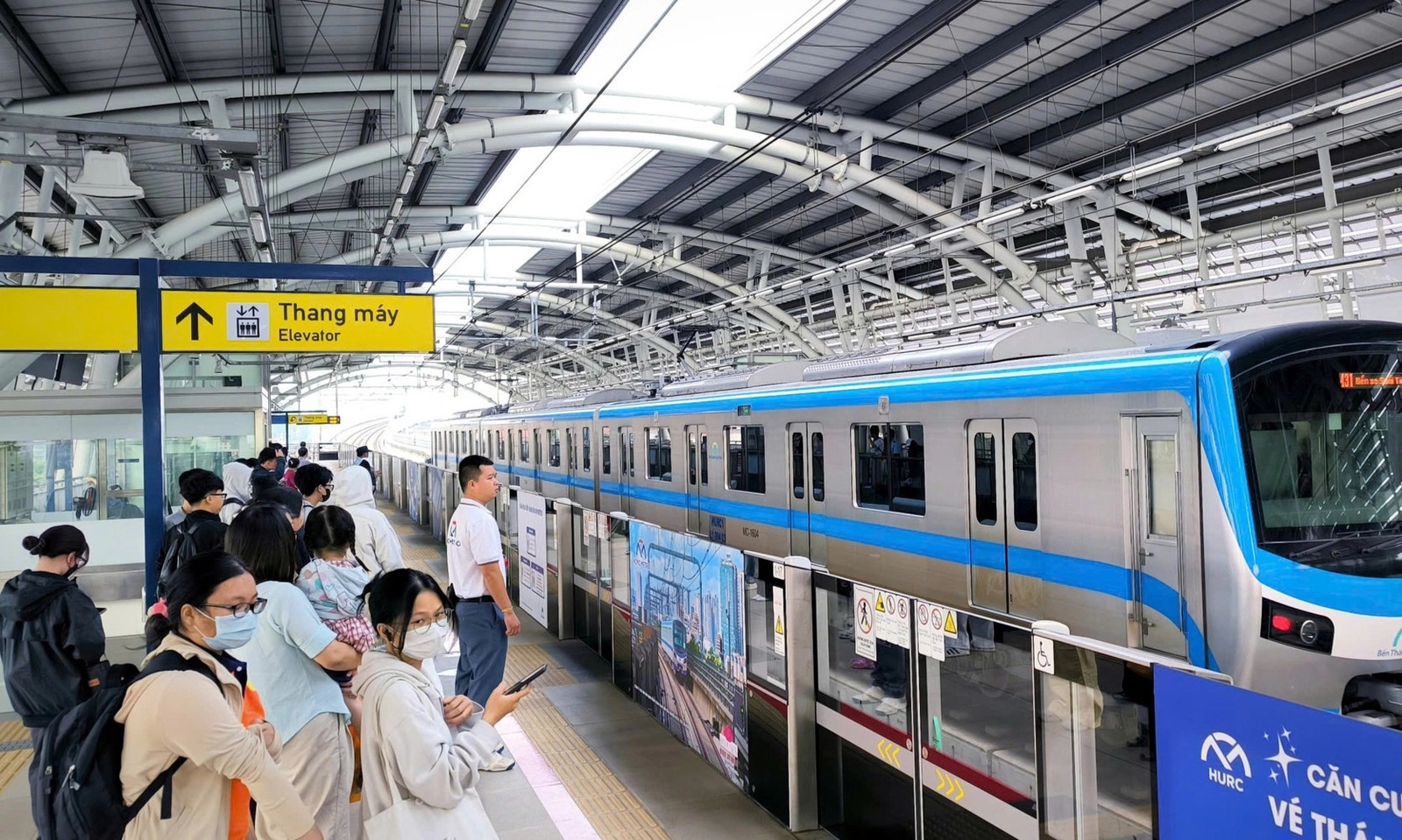 TPHCM thí điểm “ATM vé nghĩa tình” tại metro số 1
