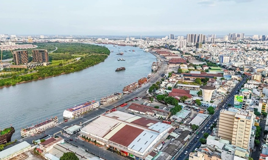 Đường sắt Bến Thành - Cần Giờ chính thức định hình, TPHCM thúc mở rộng Nguyễn Tất Thành