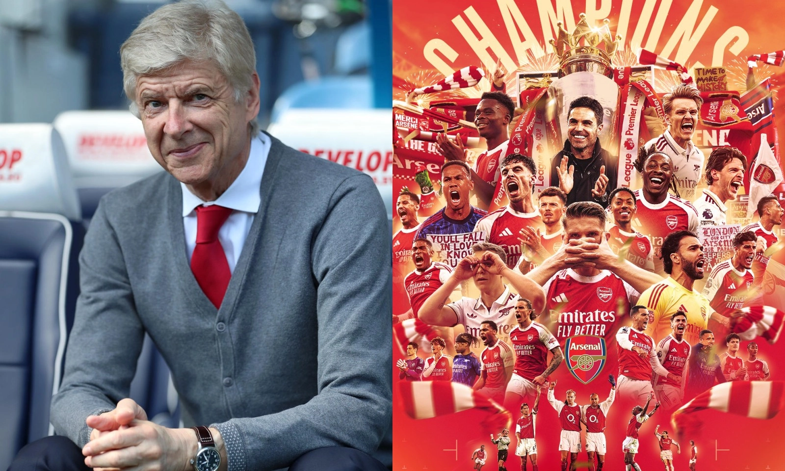 Wenger phấn khích nhắn nhủ Arsenal sau khi giải cơn khát vô địch 2 thập kỷ