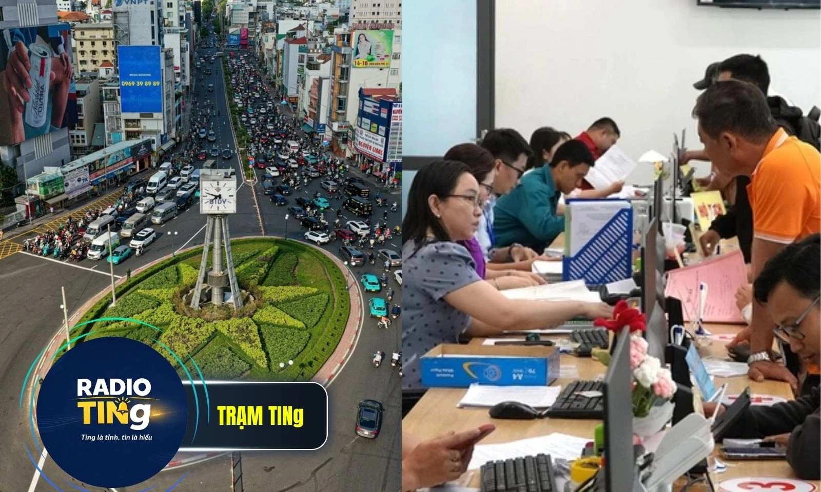 Điểm tin trưa 23/5: Xe đi theo đèn ở Điện Biên Phủ ổn định | Mở hướng cán bộ không chuyên trách