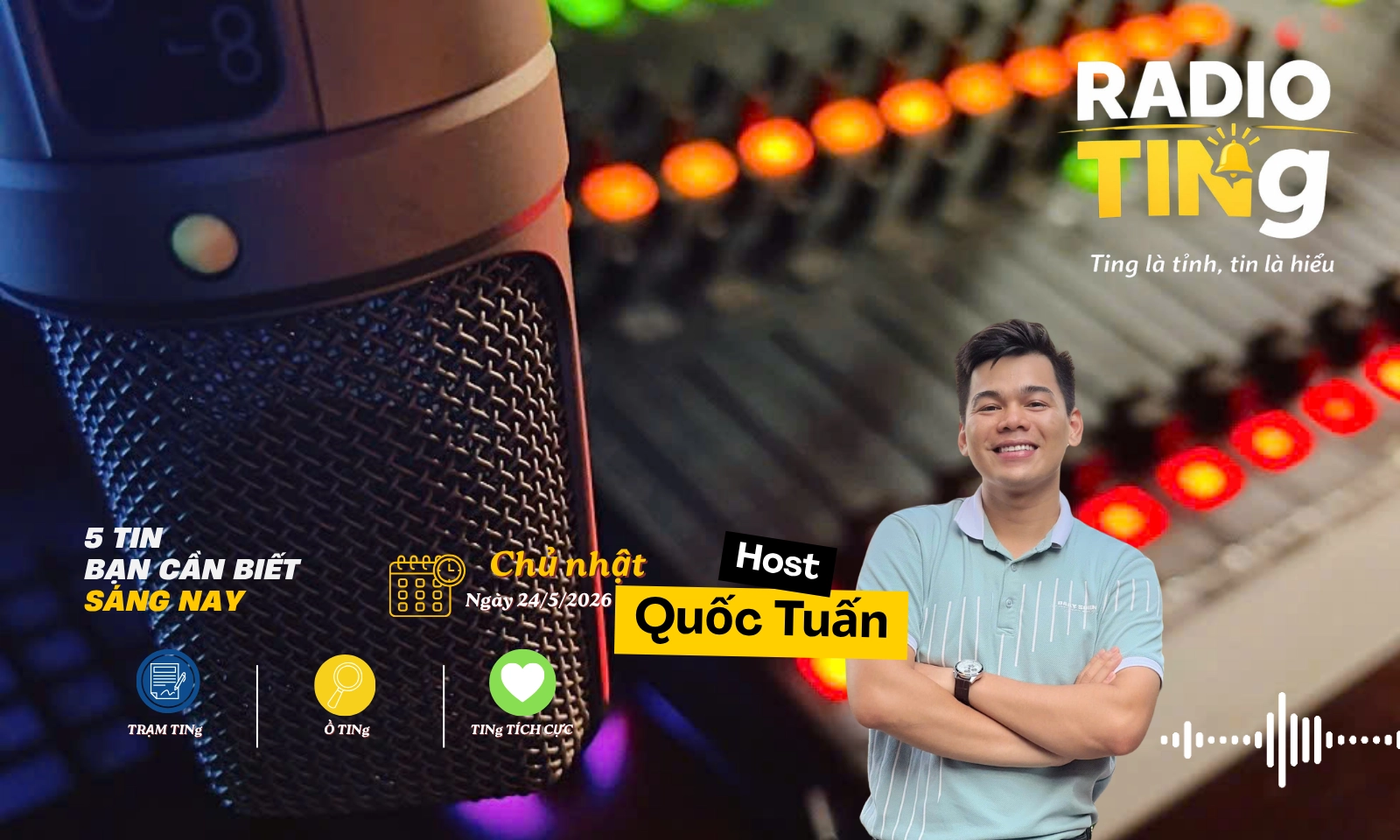 RADIO TINg 24/5: Từ chính sách an sinh mới đến thời tiết thất thường và sốc phản vệ từ vết kiến đốt