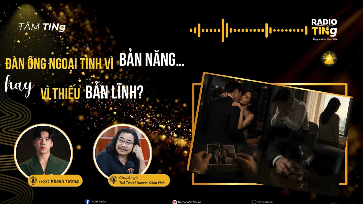 Đàn ông ngoại tình vì bản năng… hay vì thiếu bản lĩnh?