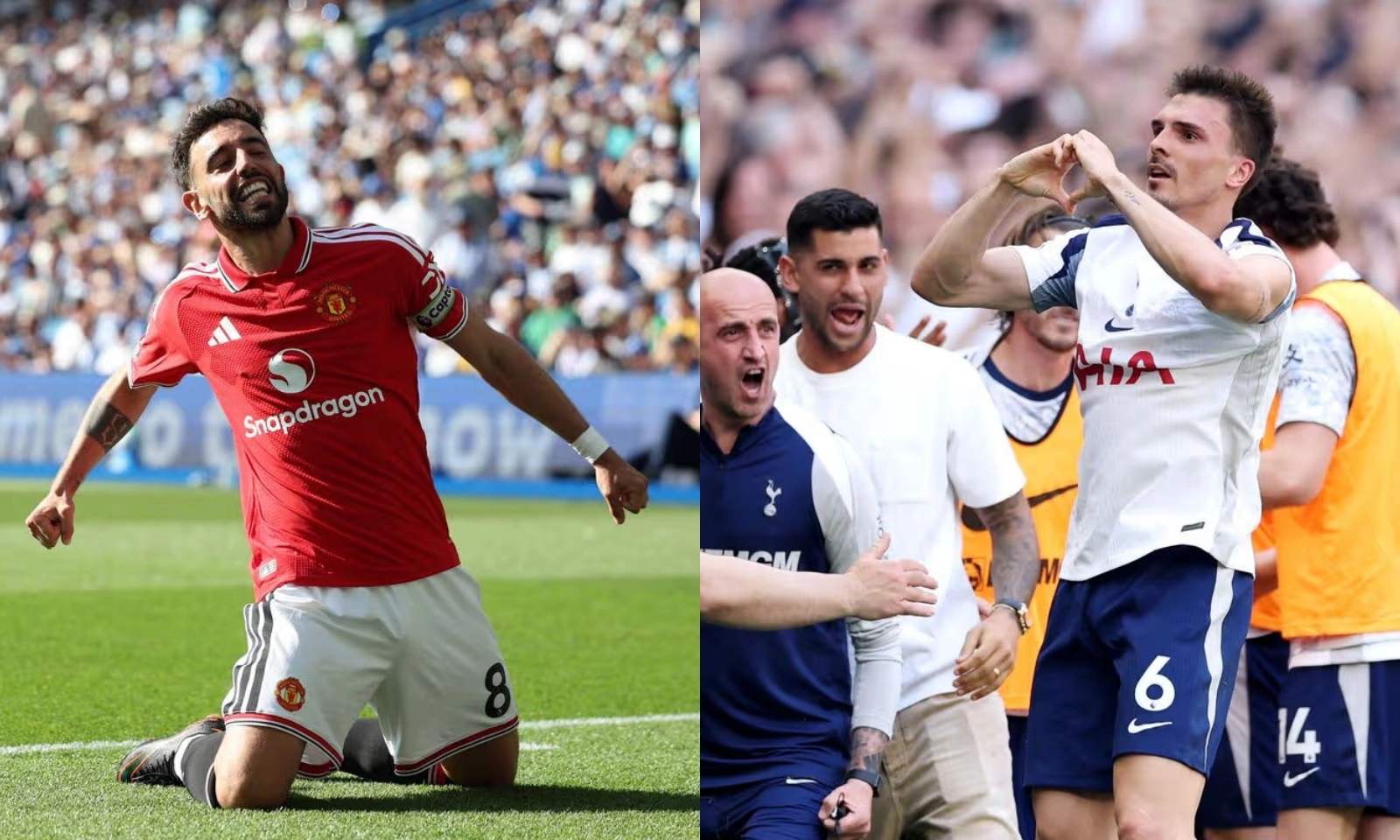 Kết quả Ngoại hạng Anh hôm nay: Bruno phá kỷ lục kiến tạo | Tottenham trụ hạng kịch tính