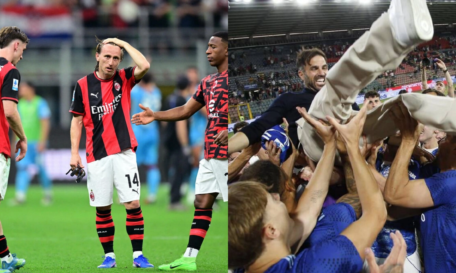 Kết quả Serie A vòng cuối: Fabregas cuớp vé Champions League khỏi AC Milan và Juventus