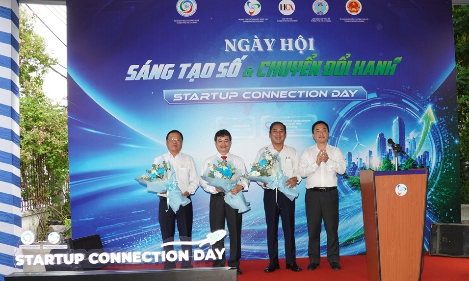 TPHCM khai mạc Startup Connection Day, thúc đẩy đổi mới sáng tạo và chuyển đổi xanh từ cơ sở