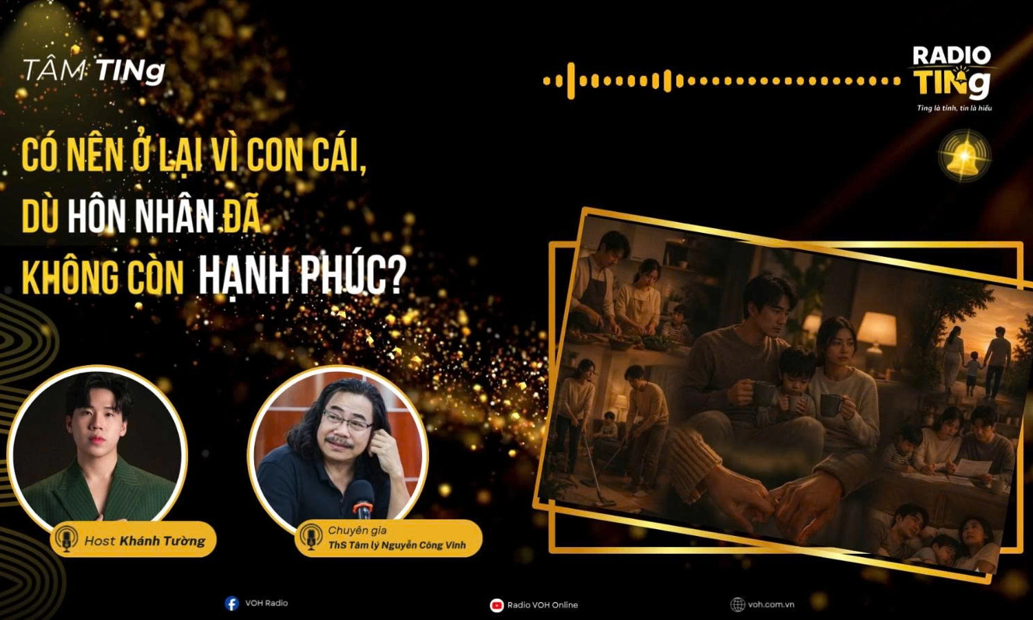 Có nên ở lại vì con cái…dù hôn nhân đã không còn hạnh phúc?