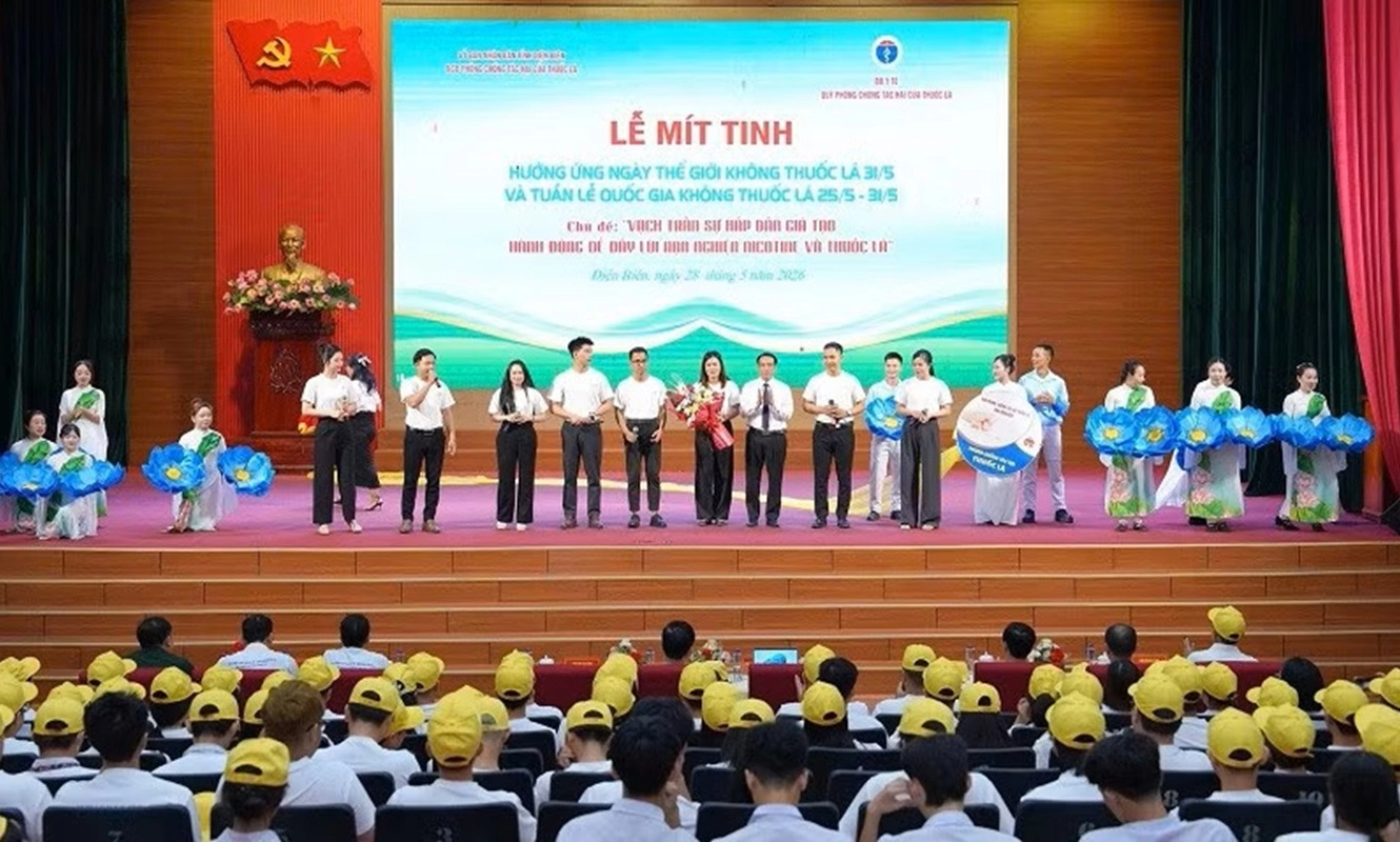 Điện Biên quyết liệt đẩy lùi khói thuốc