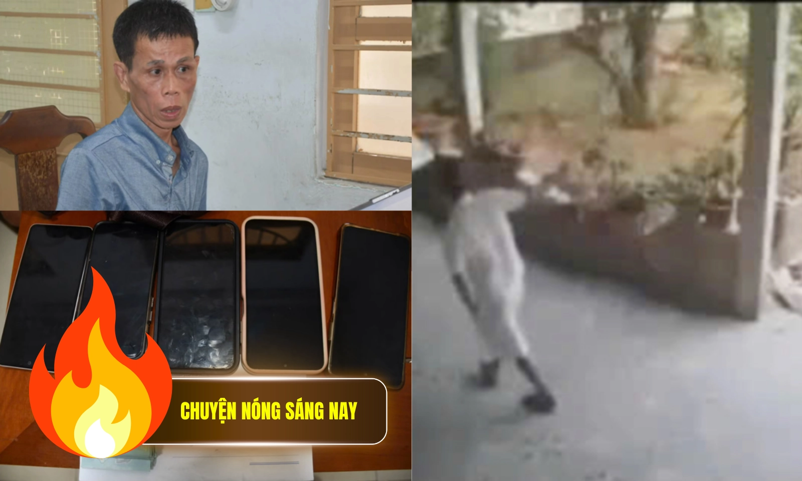 Chuyện nóng sáng 4/6: Khách Tây mất iPhone, kẻ trộm đã lộ | Người đàn ông nghi bị bắn tại nhà riêng