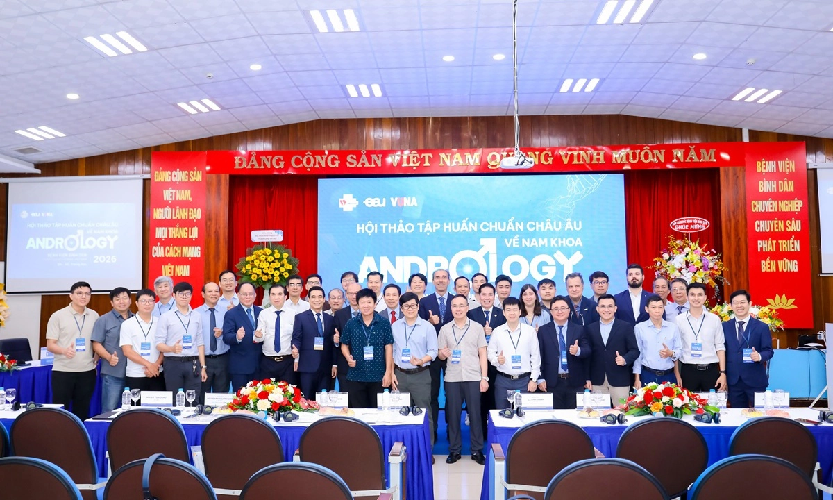 Hội thảo nam khoa chuẩn Châu Âu