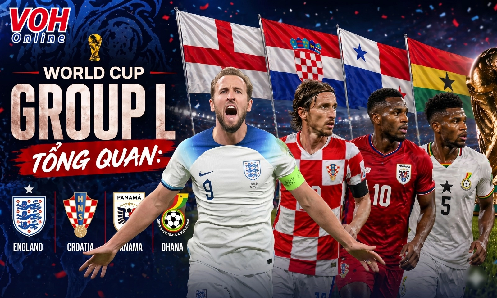 Bảng L World Cup 2026: Tuchel và canh bạc tuyển Anh | Lần cuối cho Modric
