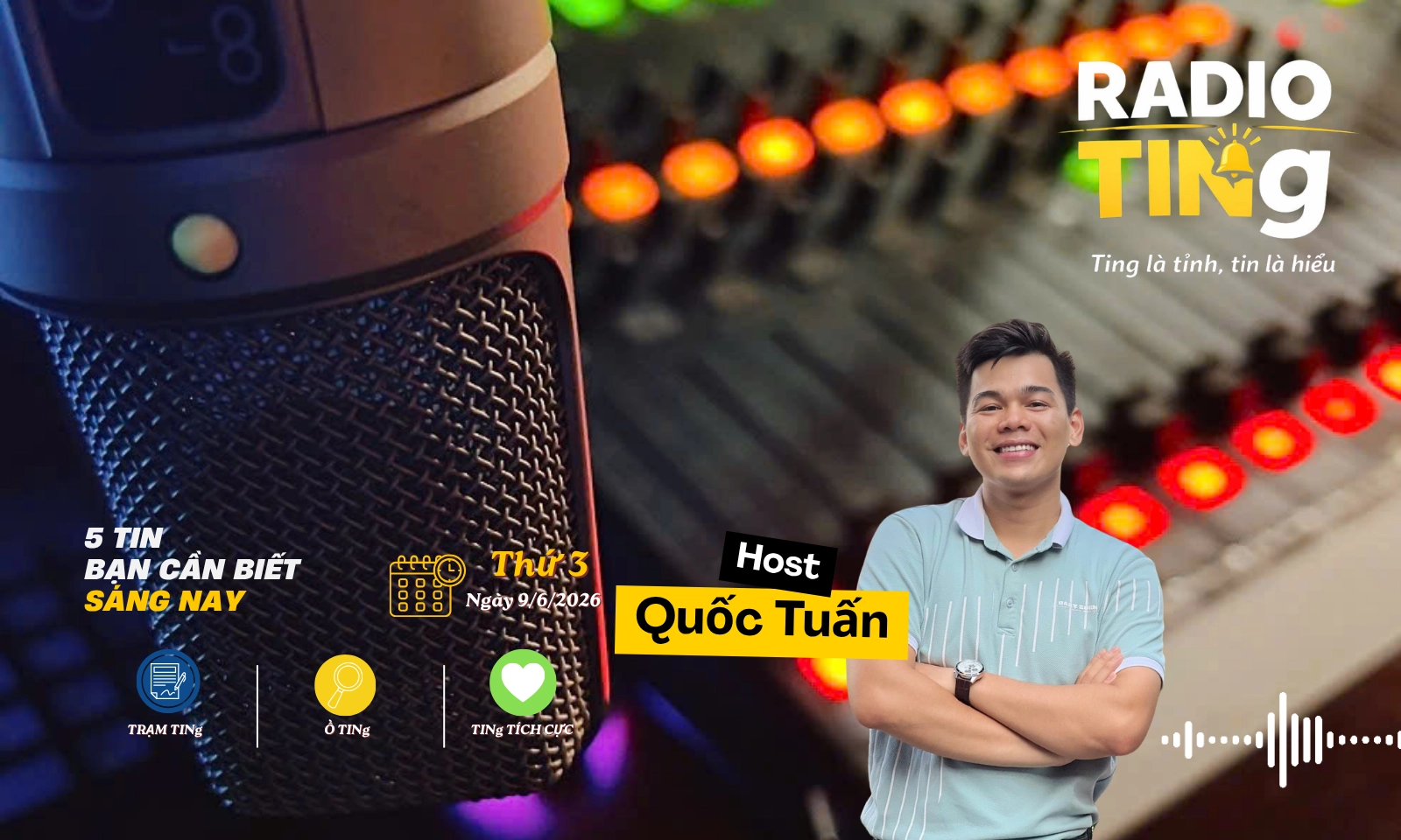 RADIO TINg 9/6: Nhiều thuê bao chưa xác thực thông tin; TPHCM sẽ miễn phí vé xe buýt cho học sinh