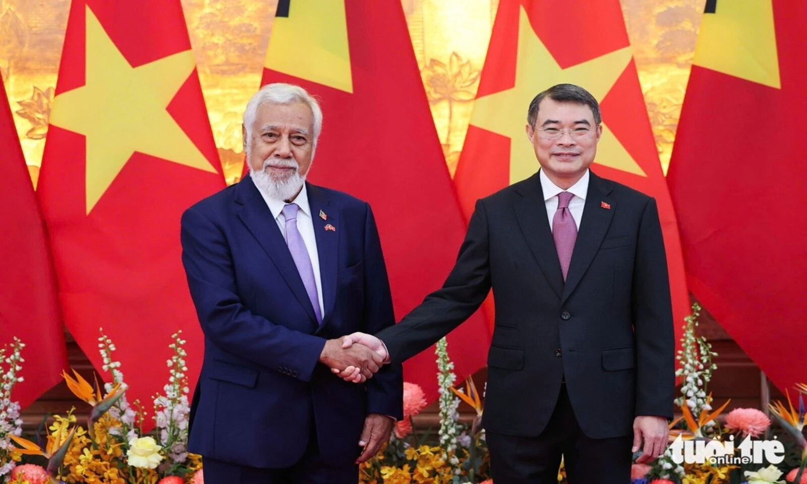 Thủ tướng Lê Minh Hưng đón, hội đàm Thủ tướng Timor-Leste Kay Rala Xanana Gusmão