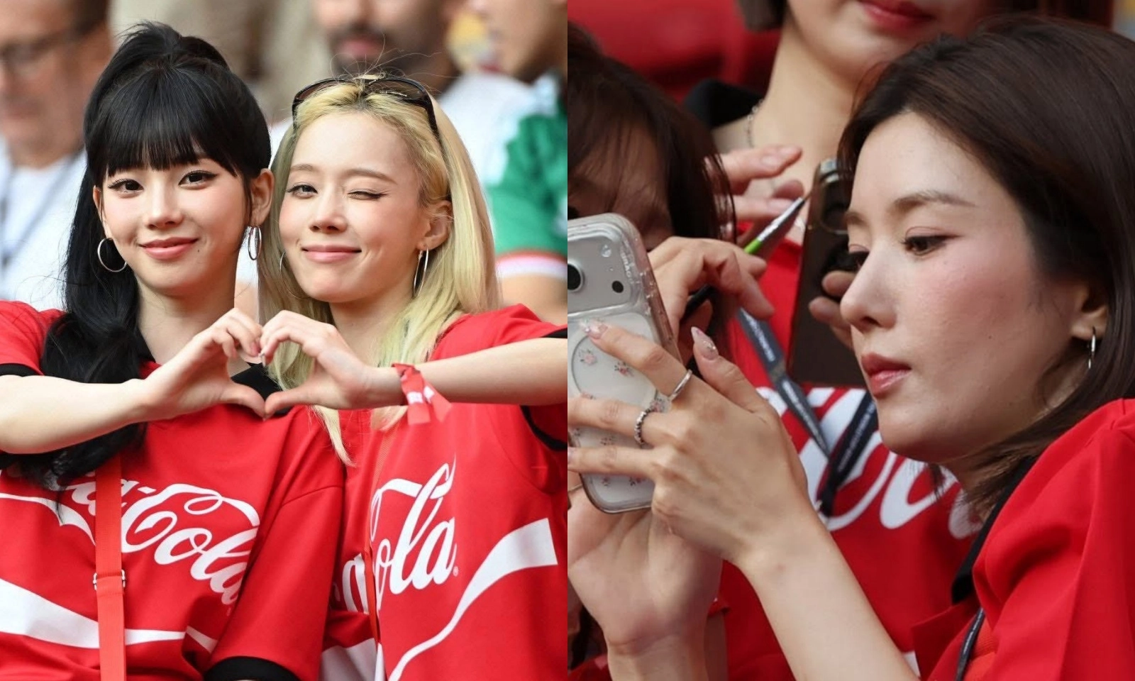 3 mỹ nữ K-pop khuấy động khán đài World Cup, cổ vũ tuyển Hàn Quốc thắng lợi