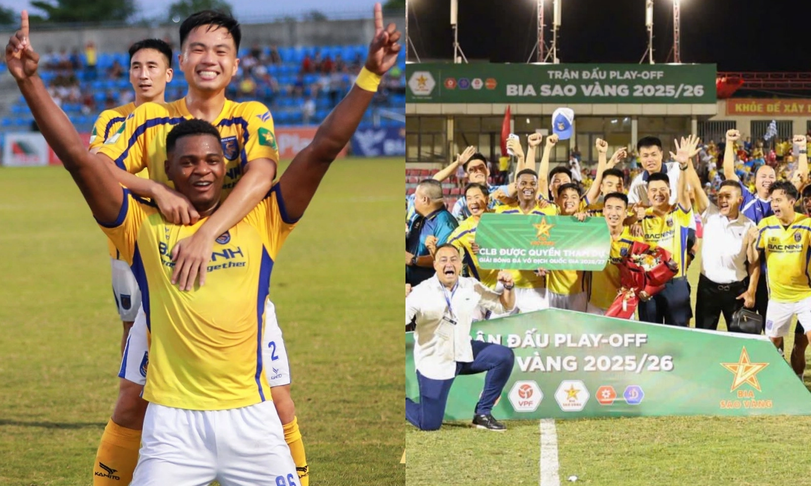 CLB của thầy Park thắng Play-off trên chấm penalty, thăng hạng V.League kịch tính