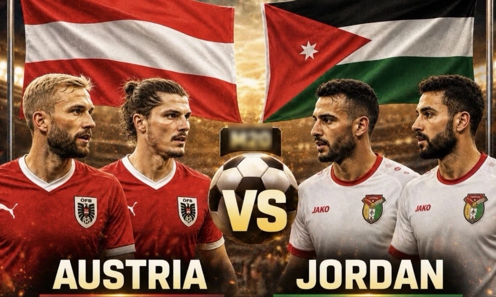 Nhận định Áo vs Jordan (11h00 ngày 17/6): Cơn mưa bàn thắng?