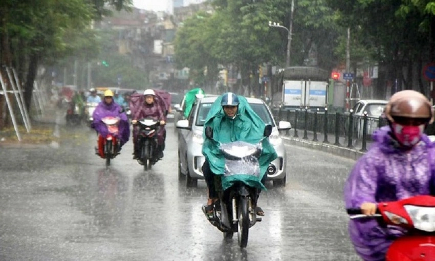 Thời tiết ngày 18/6: Bắc Bộ mưa dông, Trung Bộ nắng nóng