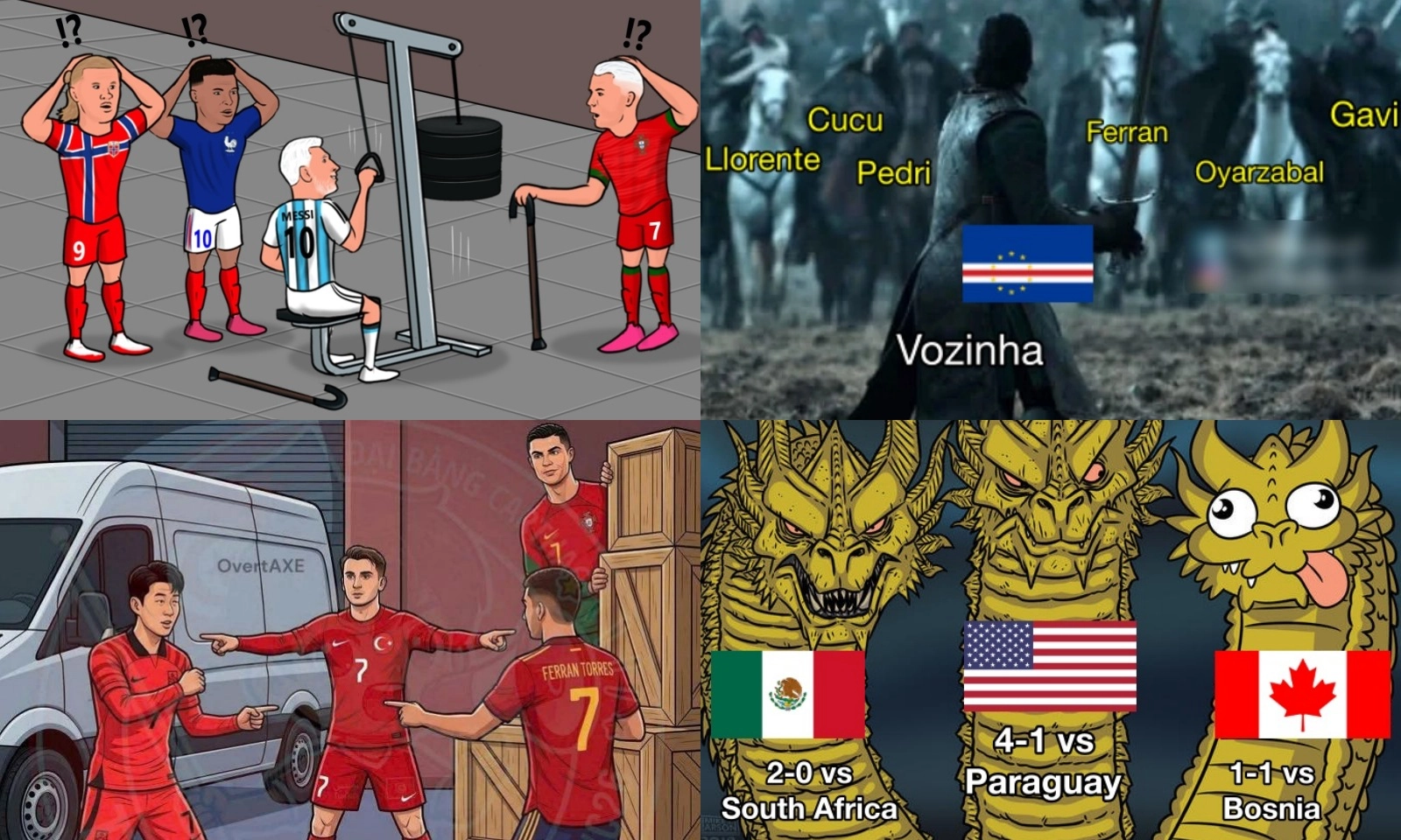 Cười bể bụng với loạt ảnh chế World Cup 2026