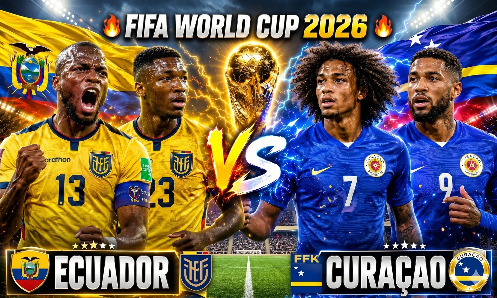 Nhận định Ecuador vs Curacao (07h00 ngày 21/6): Thực tại tàn khốc
