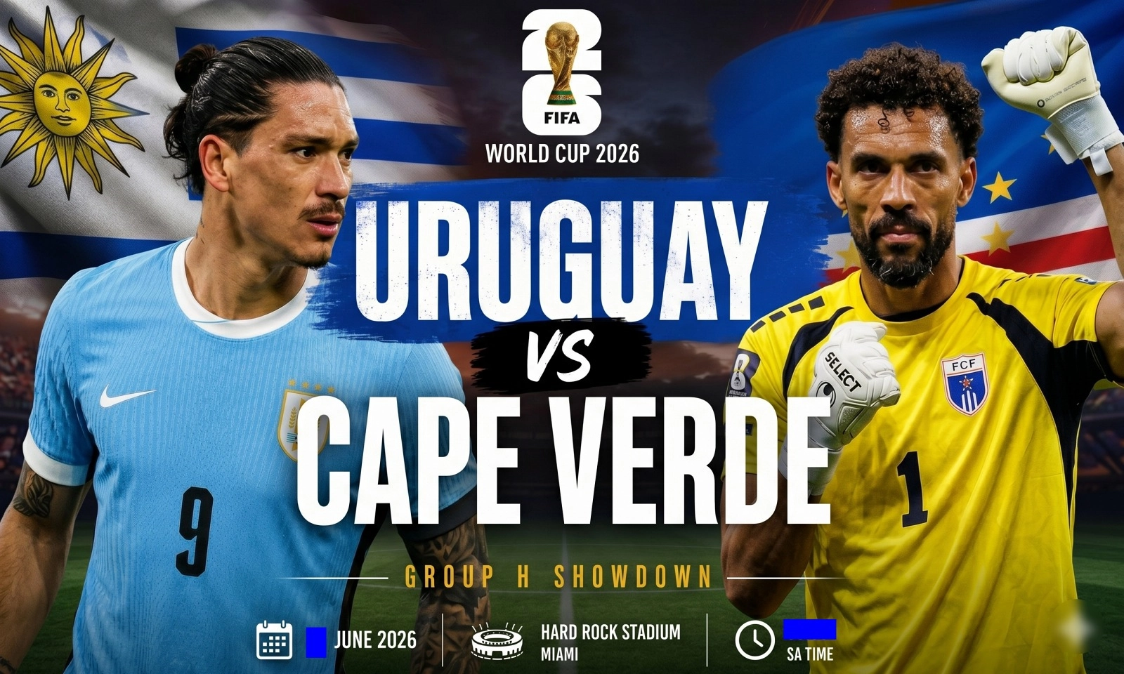 Nhận định Uruguay vs Cape Verde (05h00 ngày 22/6): Hồi kết cổ tích