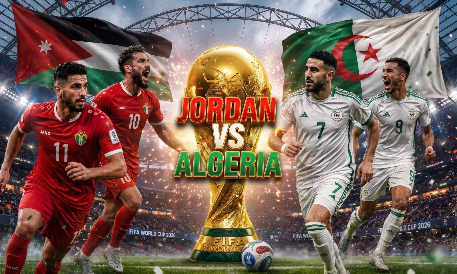 Nhận định Jordan vs Algeria (10h00 ngày 23/6): Cái kết đắng của tân binh