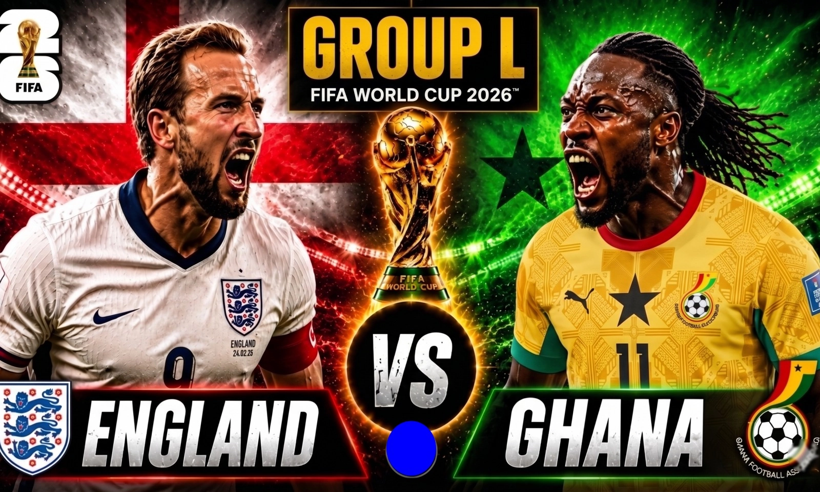 Nhận định Anh vs Ghana (03h00 ngày 24/6): Thế trận một chiều