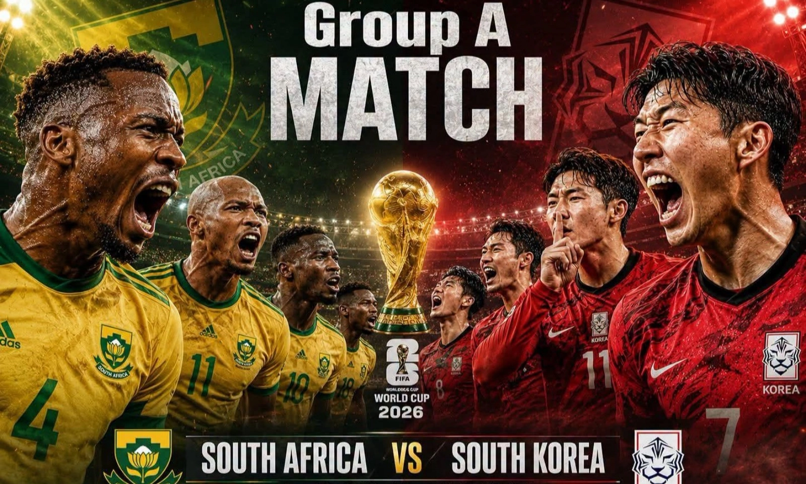 Nhận định Nam Phi vs Hàn Quốc (08h00 ngày 25/6): Son Heung-min trỗi dậy