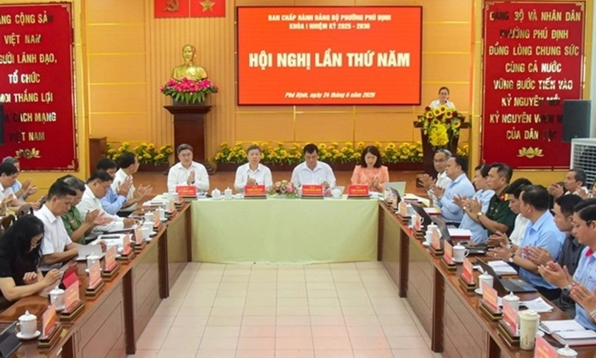 Phường Phú Định hoàn thành hơn 85% dự toán thu ngân sách sau 6 tháng đầu năm