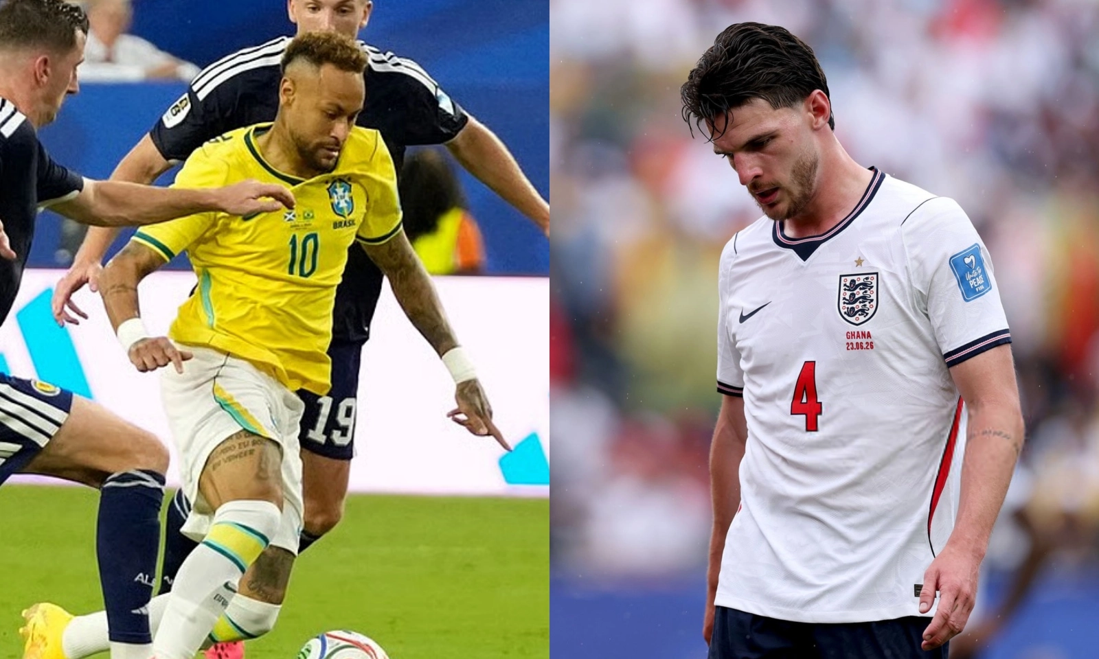 Tin World Cup 25/6: Neymar mất bóng 9 lần trong 14 phút | Hung tin Rice ập đến tuyển Anh