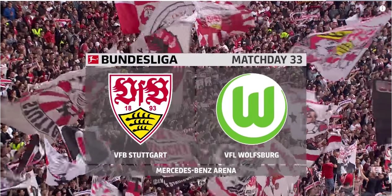 VfB Stuttgart 3 - 0 Wolfsburg (Bundesliga 2018/19 - Vòng 33)