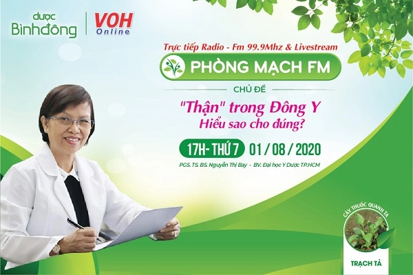 [LIVE] “THẬN” TRONG ĐÔNG Y - HIỂU SAO CHO ĐÚNG? - PHÒNG MẠCH FM - 01/08/2020