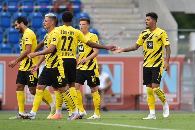 Dortmund 11-2 Austria Wien (Giao hữu quốc tế 2020)