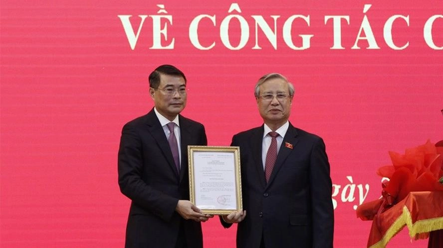 Thống đốc Ngân hàng Nhà nước Lê Minh Hưng được điều động giữ chức Chánh Văn phòng Trung ương Đảng