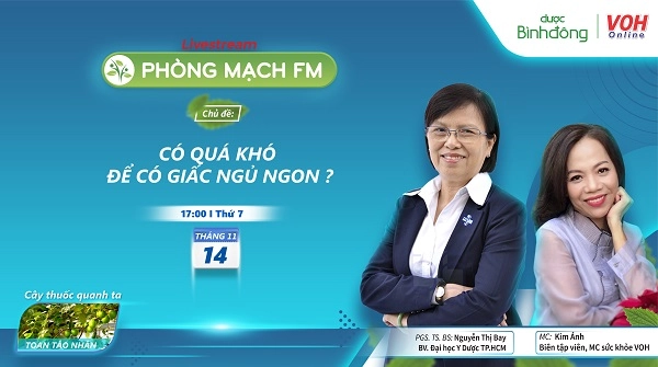 [LIVE] CÓ QUÁ KHÓ ĐỂ CÓ GIẤC NGỦ NGON -  PHÒNG MẠCH FM 14/11/2020