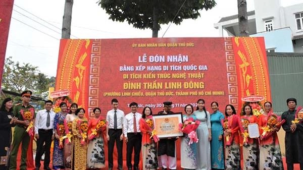 Đình Linh Đông đón nhận bằng xếp hạng Di tích Kiến trúc Nghệ thuật cấp Quốc gia