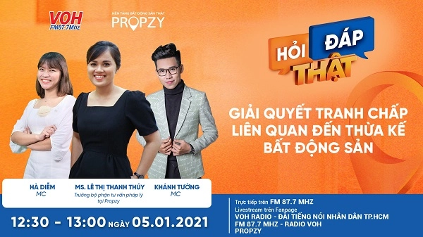 [LIVESTREAM] Giải quyết tranh chấp liên quan đến thừa kế bất động sản - 05/01/2021