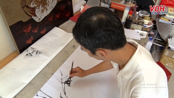 Người thích tranh thủy mặc có thể bắt đầu như thế nào?