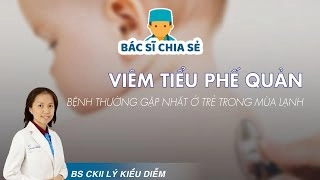 Viêm tiểu phế quản - nguy cơ tăng cao ở trẻ khi trời trở lạnh