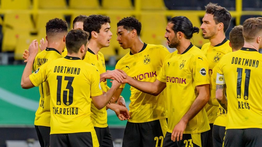 Dortmund 5-0 Holstein Kiel (DFB Cup 2020/21 - Bán kết)
