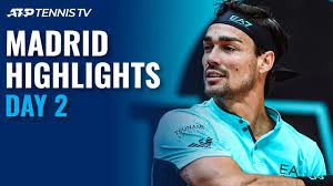 Highlights ngày thi đấu thứ hai Madrid Open 2021 (ATP 1000)