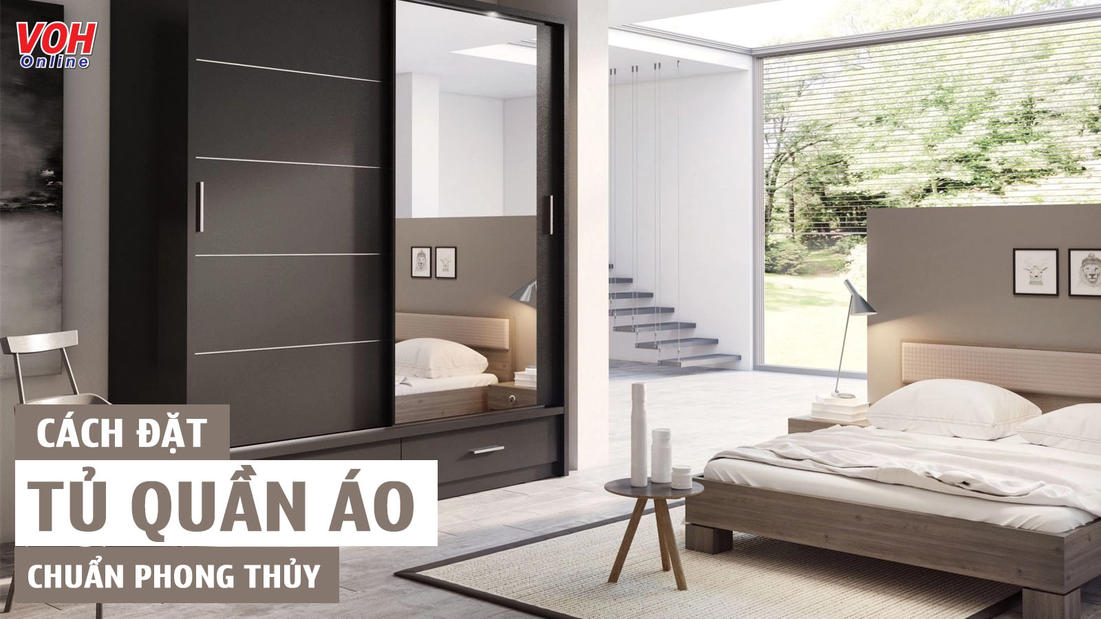 Cách đặt tủ quần áo: Những điều cần làm và cần tránh