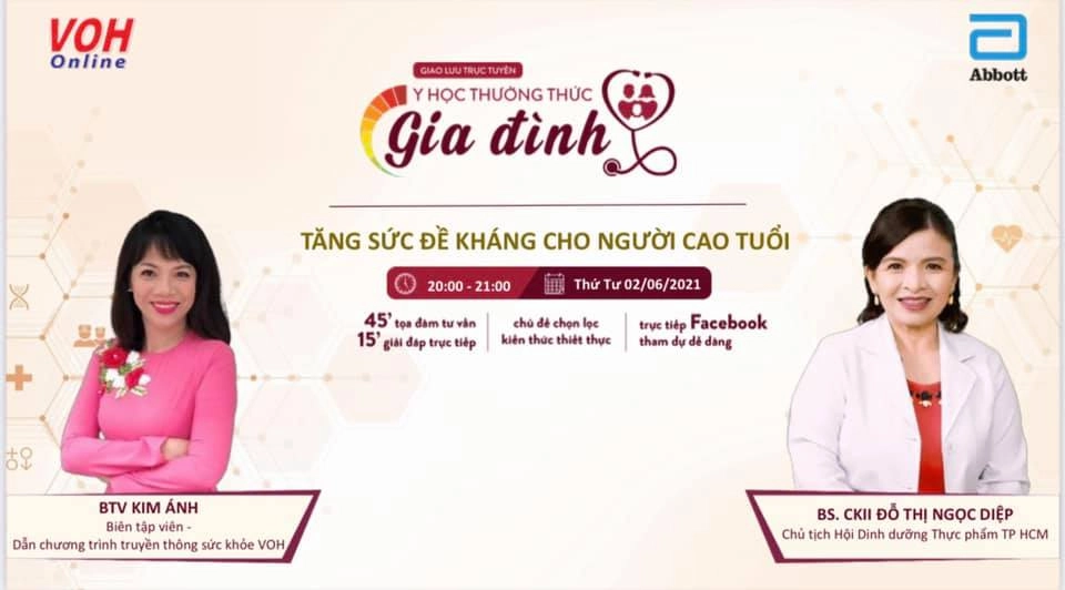 [LIVESTREAM] Tăng sức đề kháng cho người cao tuổi