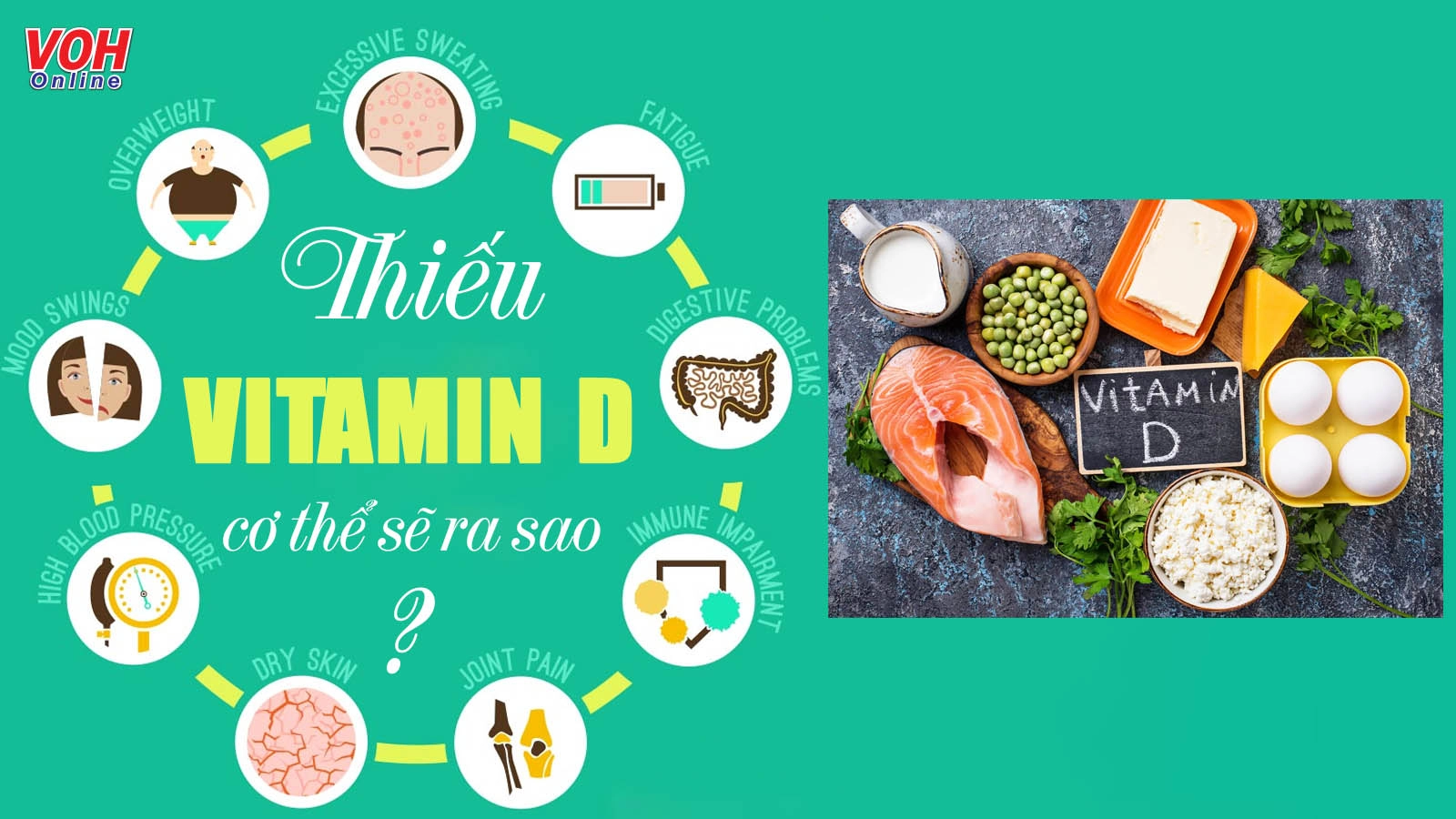 Thiếu vitamin D gây ra bệnh gì? Làm sao nhận biết và điều trị?