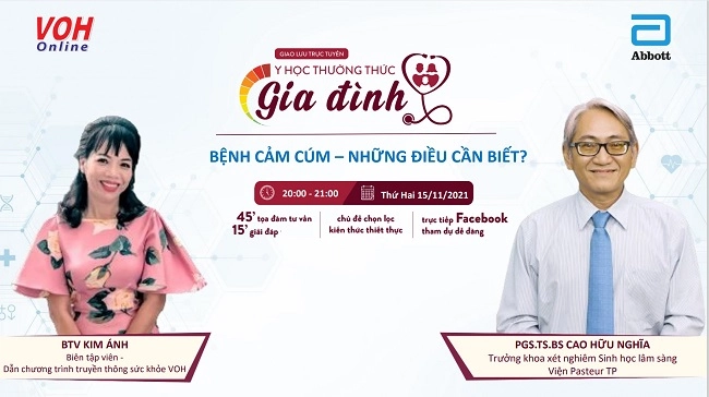 [Livestream] Bệnh Cảm cúm- Những điều cần biết