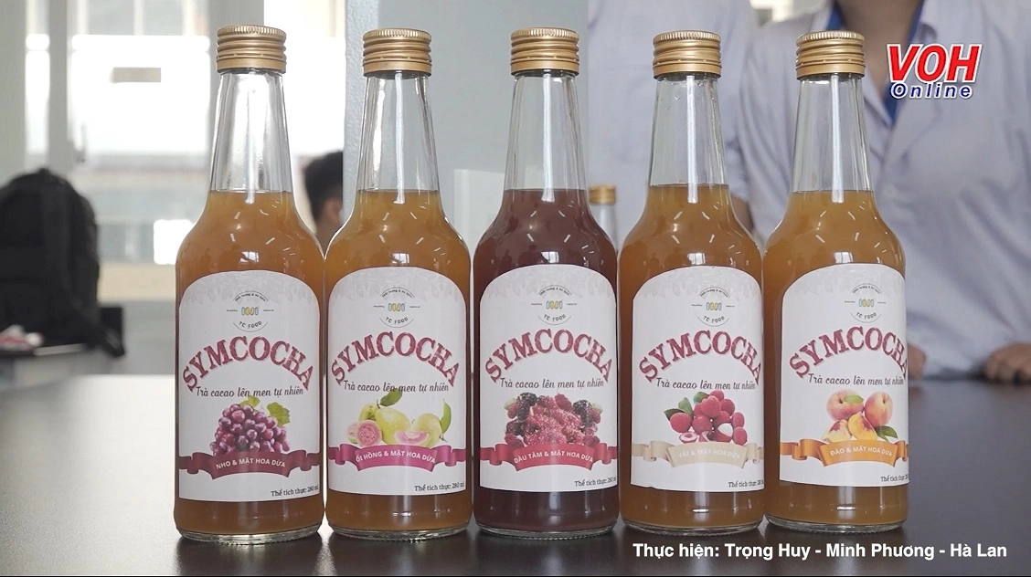 Nghiên cứu trà lên men kombucha từ vỏ cacao